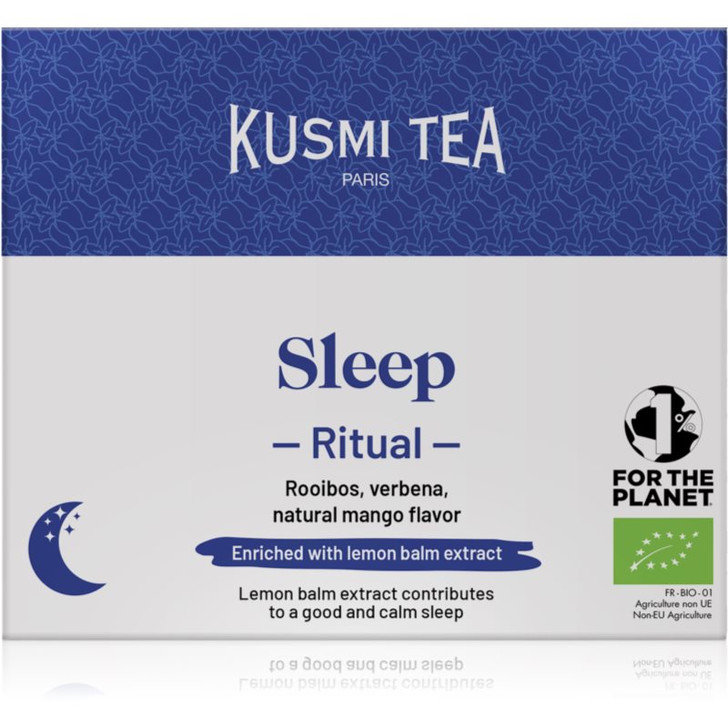 Kusmi Tea Sleep Ritual porciovaný čaj v BIO kvalite 18 ks