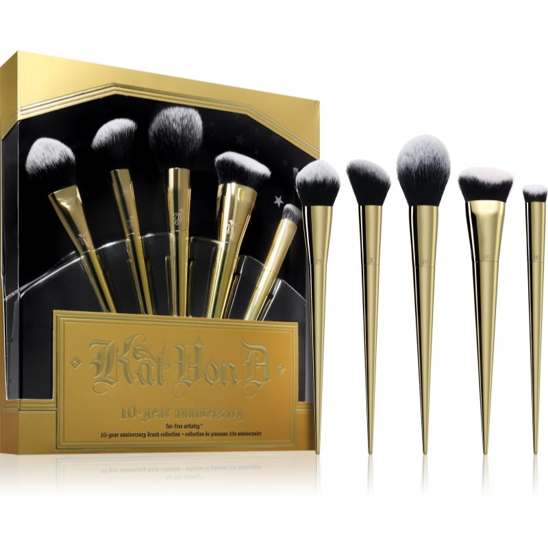 KVD Beauty Kat Von D 10th Anniversary sada štětců