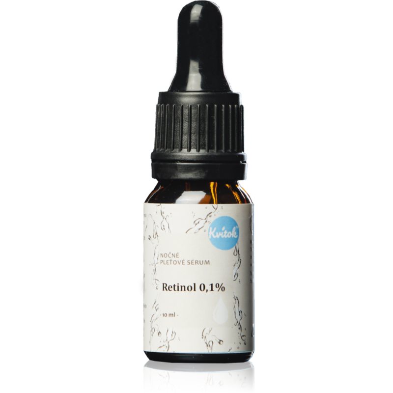 Kvitok Night serum Retinol 0,1% nočné pleťové sérum s retinolom 10 ml