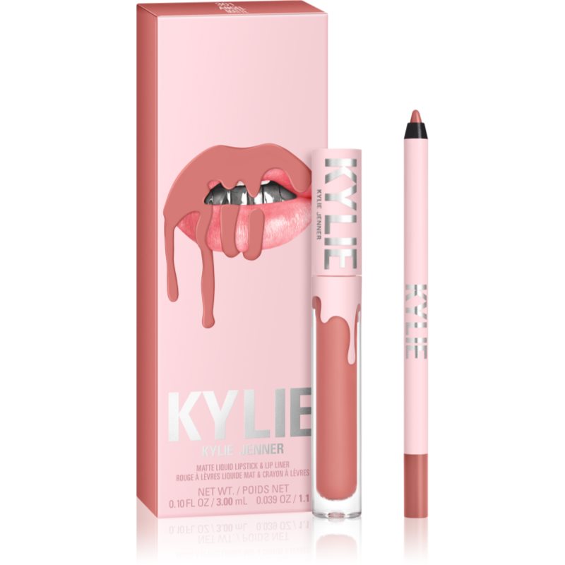 Kylie Cosmetics Jenner Matte Lip Kit Matt läppset Skugga 301 Angel 2 st. female