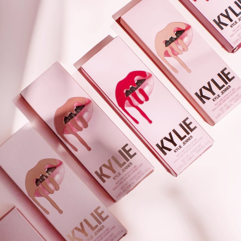 Kylie Cosmetics Kylie Jenner Matte Lip Kit матуючий набір для губ відтінок 600 Twenty 2 кс
