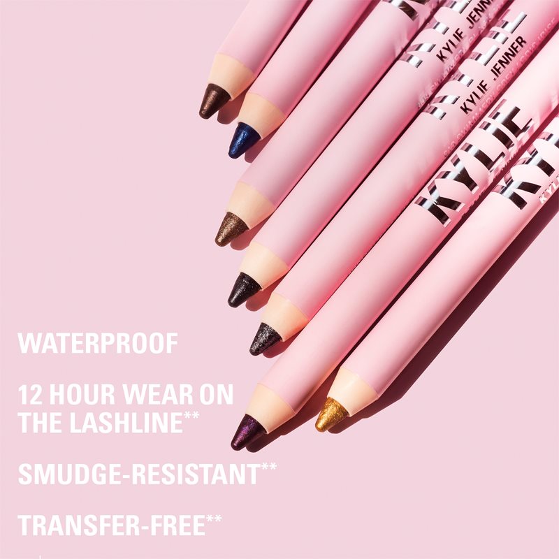 Kylie Cosmetics Kylie Jenner Gel Eyeliner Pencil контурний олівець для очей відтінок 001 Matte Black 1.2 гр