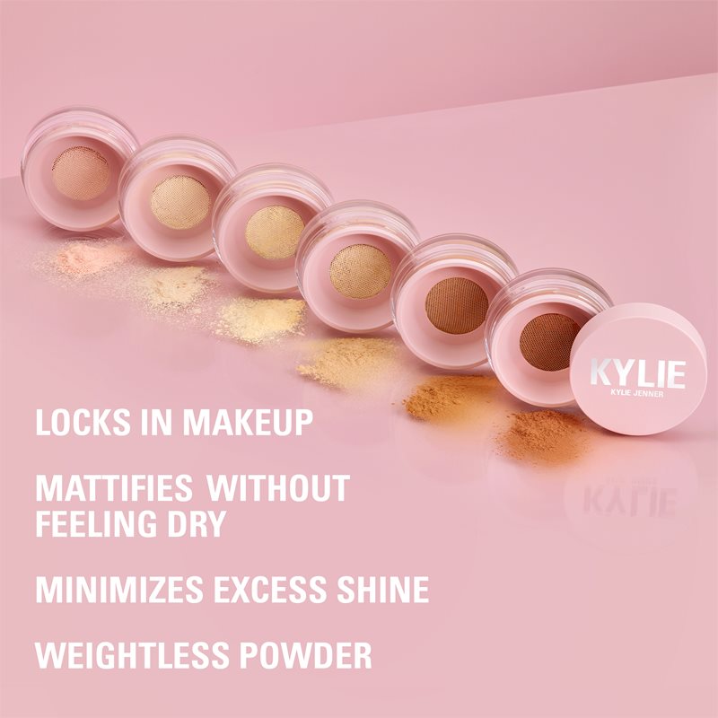 Kylie Cosmetics Kylie Jenner Loose Powder пудра відтінок Dark 10 гр