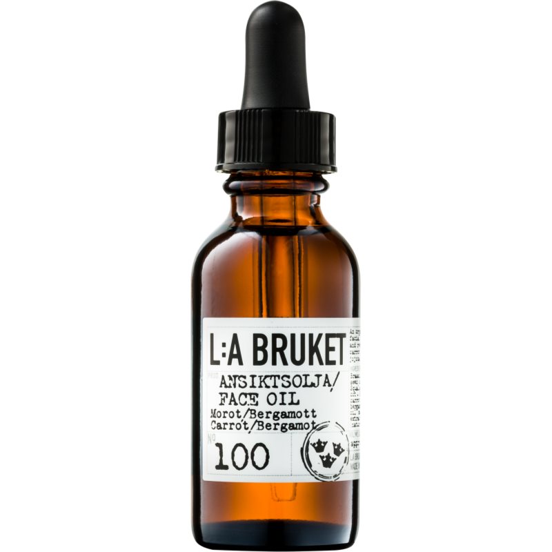 

L:A Bruket Face сироватка для обличчя з бергамотом та морквою