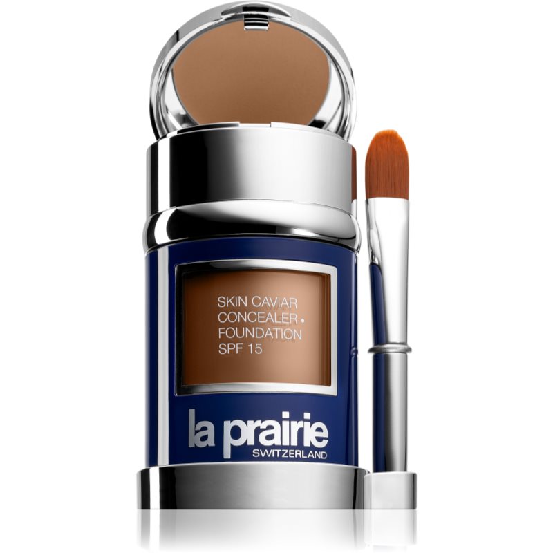 La Prairie Skin Caviar Concealer Foundation makiažo pagrindas ir maskuoklis SPF 15 atspalvis N-20 Pure Ivory 30 ml