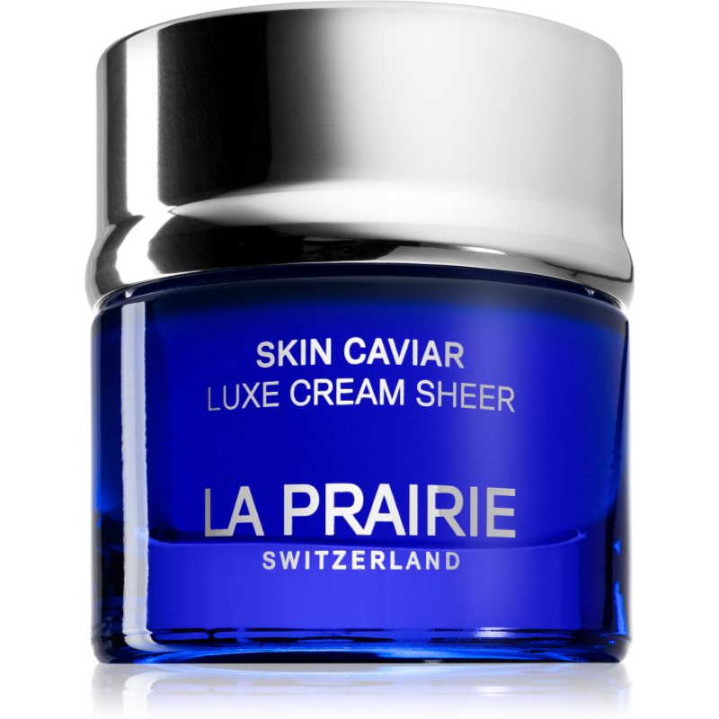 E-shop La Prairie Skin Caviar Luxe Cream Sheer luxusní zpevňující krém s vyživujícím účinkem 50 ml