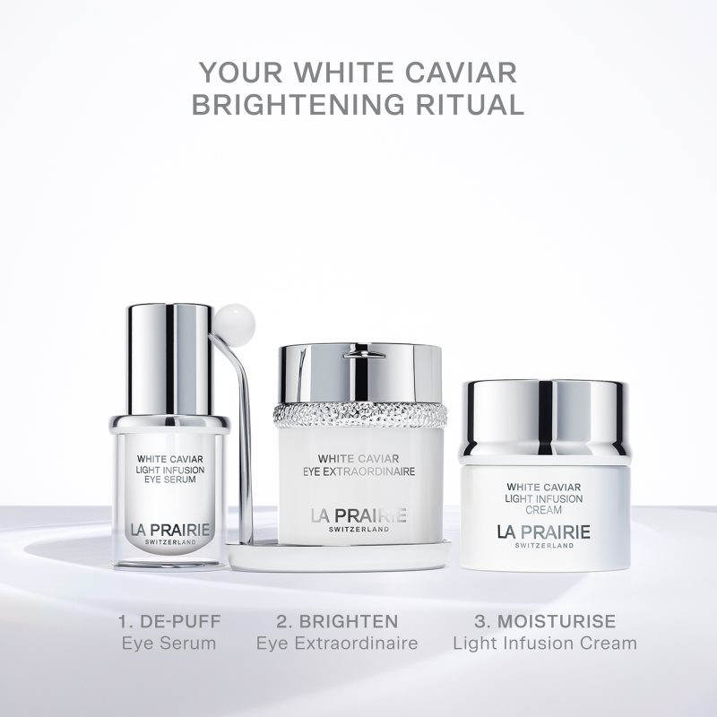 La Prairie White Caviar Light Infusion Eye Serum rozjasňující sérum na oční okolí 15 ml (obrázek 6)