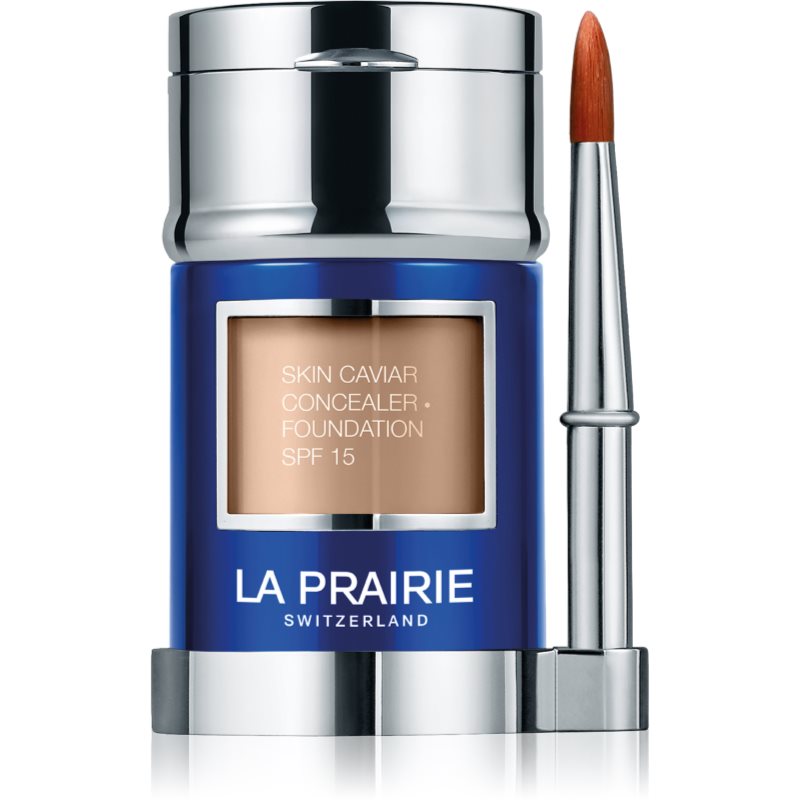 La Prairie Skin Caviar Concealer Foundation make-up a korektor SPF 15 odstín Tender Almond 30 ml