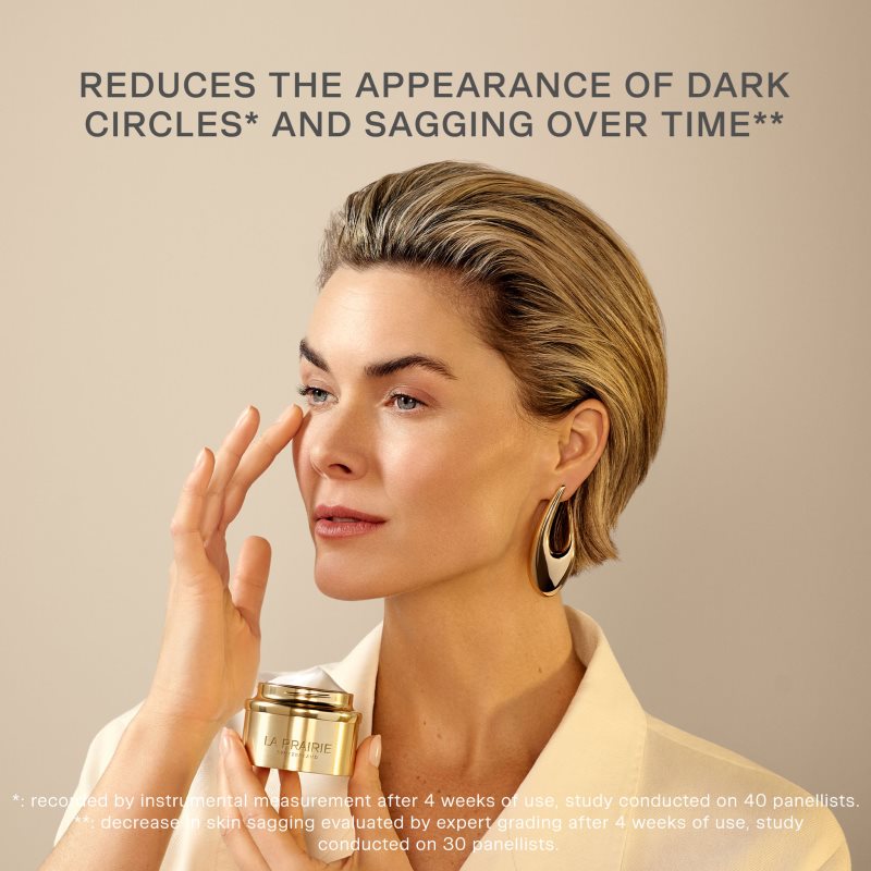 La Prairie Pure Gold Radiance Eye Cream luxusní krém na oči a víčka pro rozjasnění a vyhlazení pleti refill 20 ml (obrázek 6)