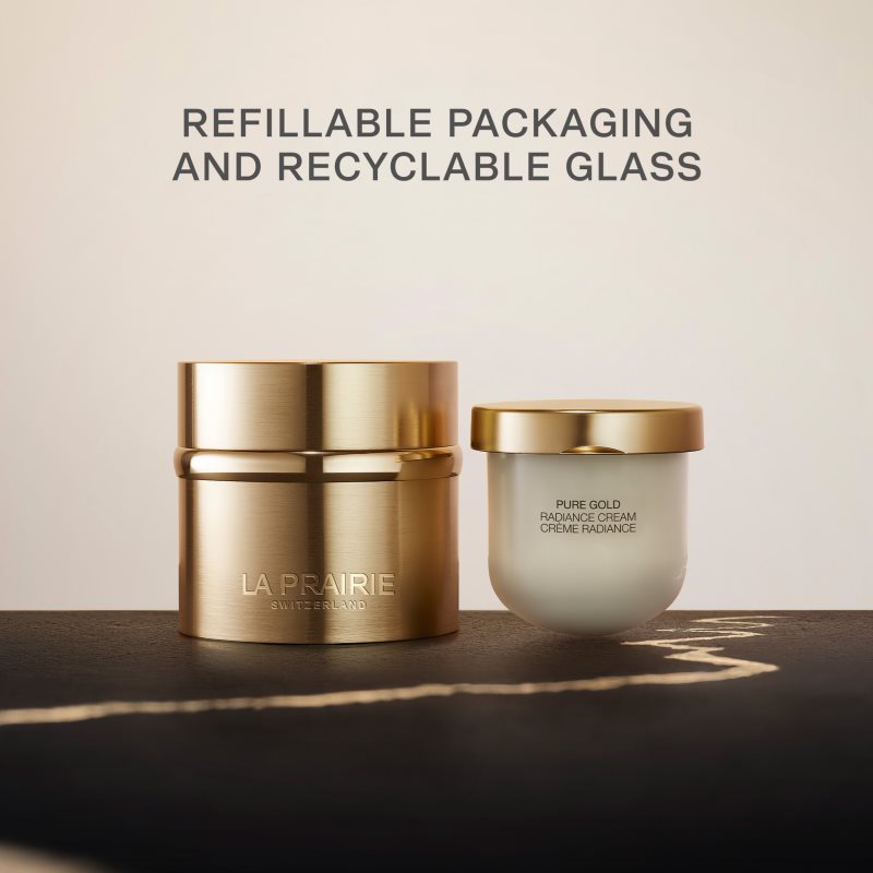 La Prairie Pure Gold Radiance Cream luxusní krém s vyživujícím účinkem refill 50 ml (obrázek 5)