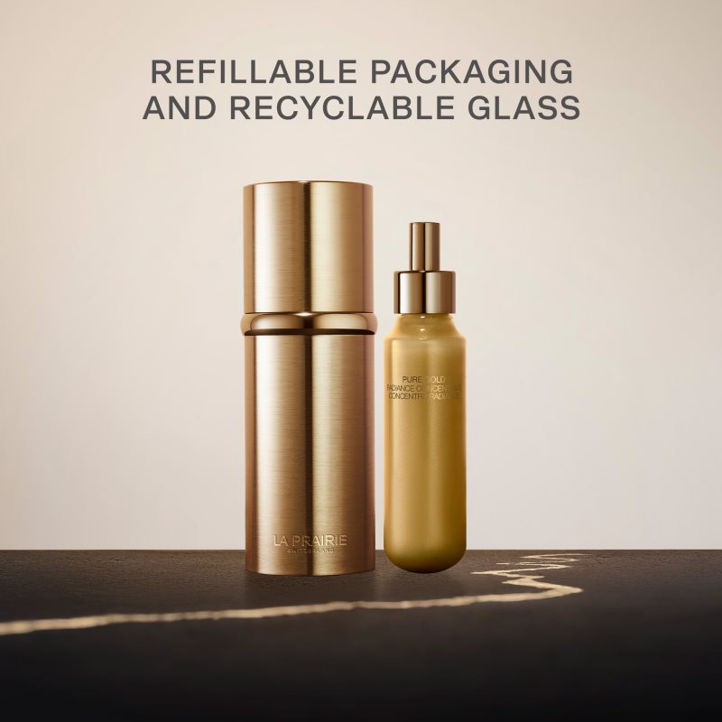 La Prairie Pure Gold Radiance Concentrate revitalizační pleťové sérum s vyhlazujícím efektem refill 30 ml (obrázek 5)