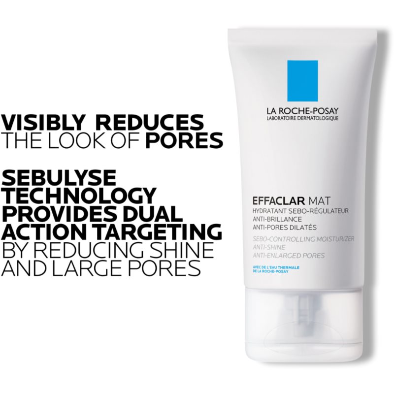 La Roche-Posay Effaclar Mat trattamento idratante opacizzante per pelli grasse e problematiche 40 ml