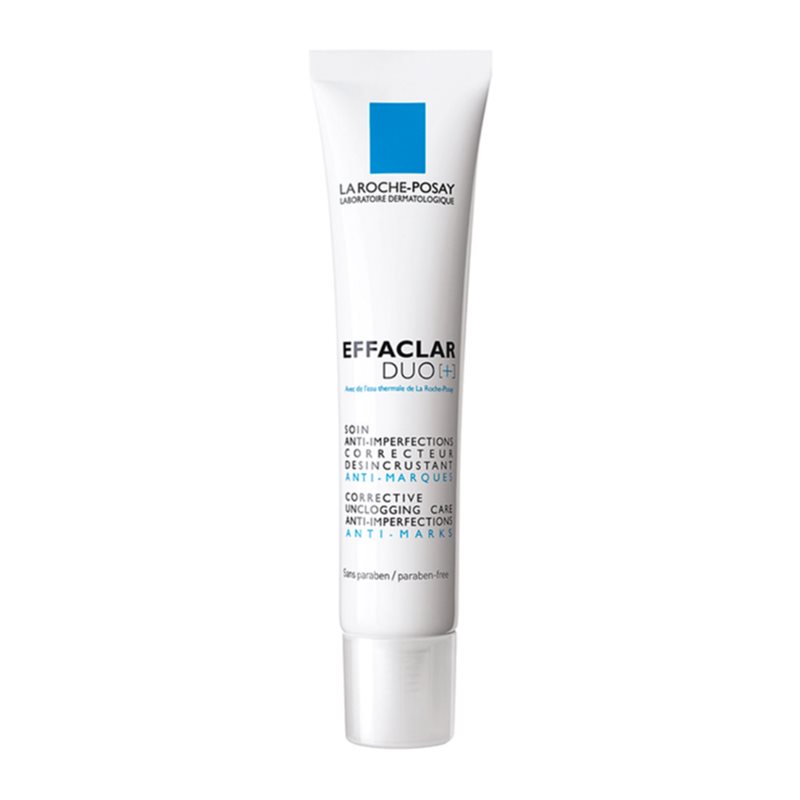 

La Roche-Posay Effaclar DUO (+) коректуючий відновлюючий догляд, який усуває недоліки шкіри та сліди від акне Duo