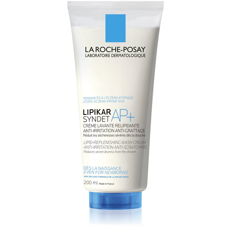 La Roche-Posay Lipikar Syndet AP  kremasti gel za čišćenje protiv iritacije i svrbeži kože 200 ml