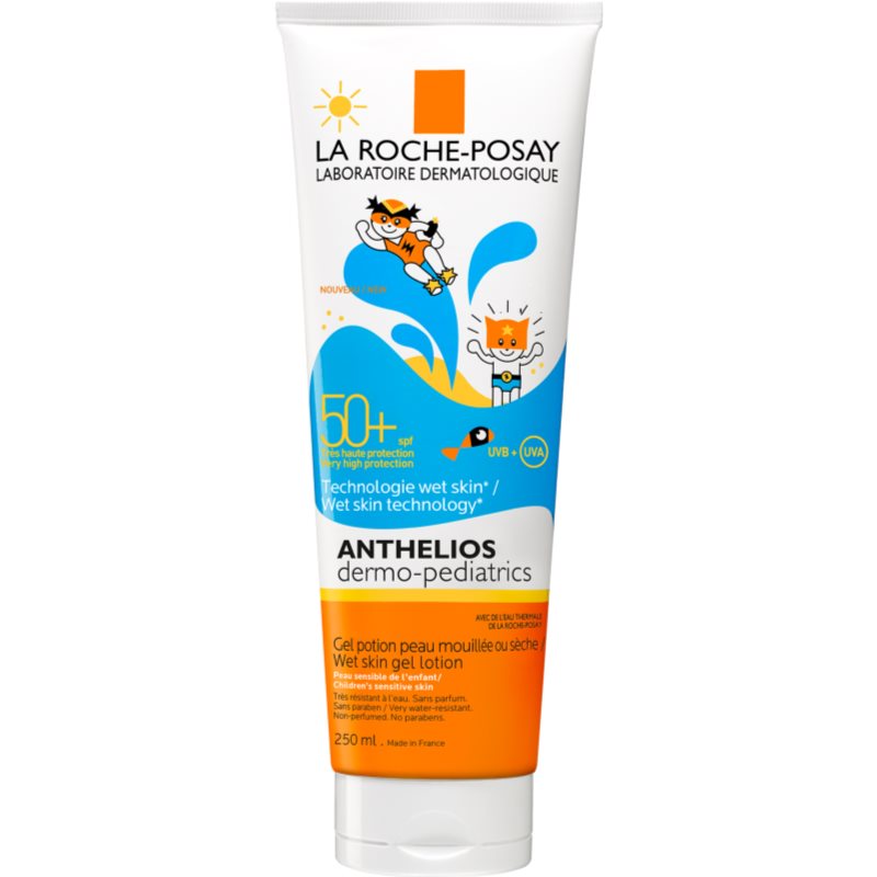 E-shop La Roche-Posay Anthelios Dermo-Pediatrics ochranné gelové mléko pro dětskou pokožku SPF 50+ 250 ml