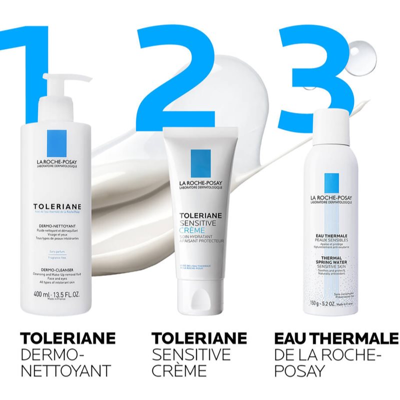 La Roche-Posay Toleriane Sensitive Crème Hydratante Apaisante Prébiotique 40 Ml