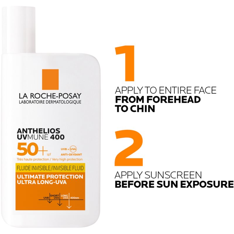 La Roche-Posay Anthelios UVMUNE 400 Fluide Protecteur SPF 50+ 50 Ml