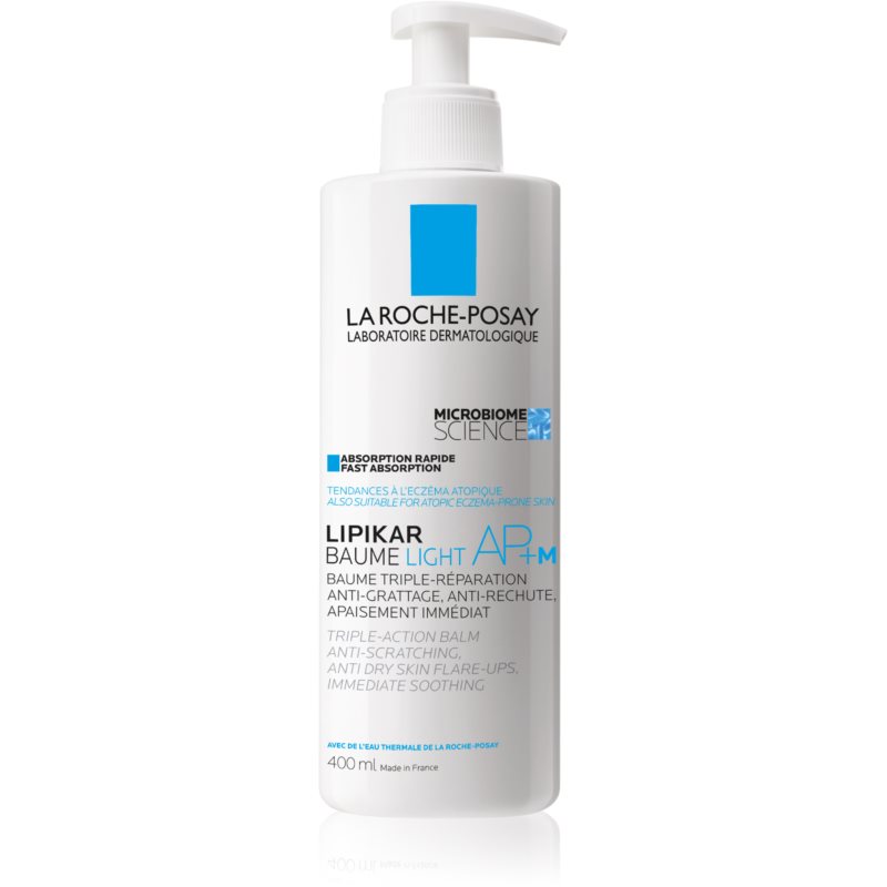 La Roche-Posay Lipikar Baume AP+M light body balm for dry and sensitive skin 400 ml
