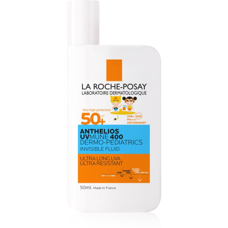 La Roche-Posay Anthelios Dermo-Pediatrics ελαφρύ προστατευτικό υγρό SPF 50+ 50 ml φωτογραφία