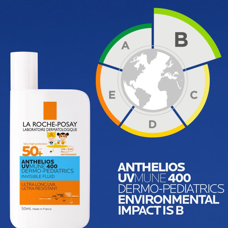 La Roche-Posay Anthelios Dermo-Pediatrics Fluide Léger Protecteur SPF 50+ 50 Ml