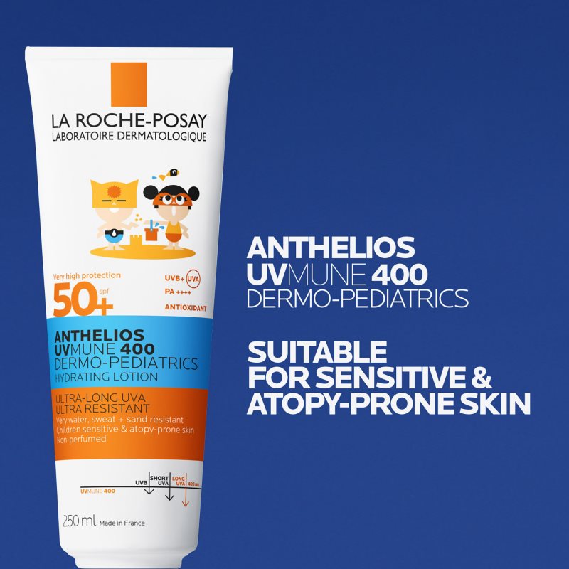 La Roche-Posay Anthelios Dermo-Pediatrics молочко для засмаги SPF 50+ 250 мл