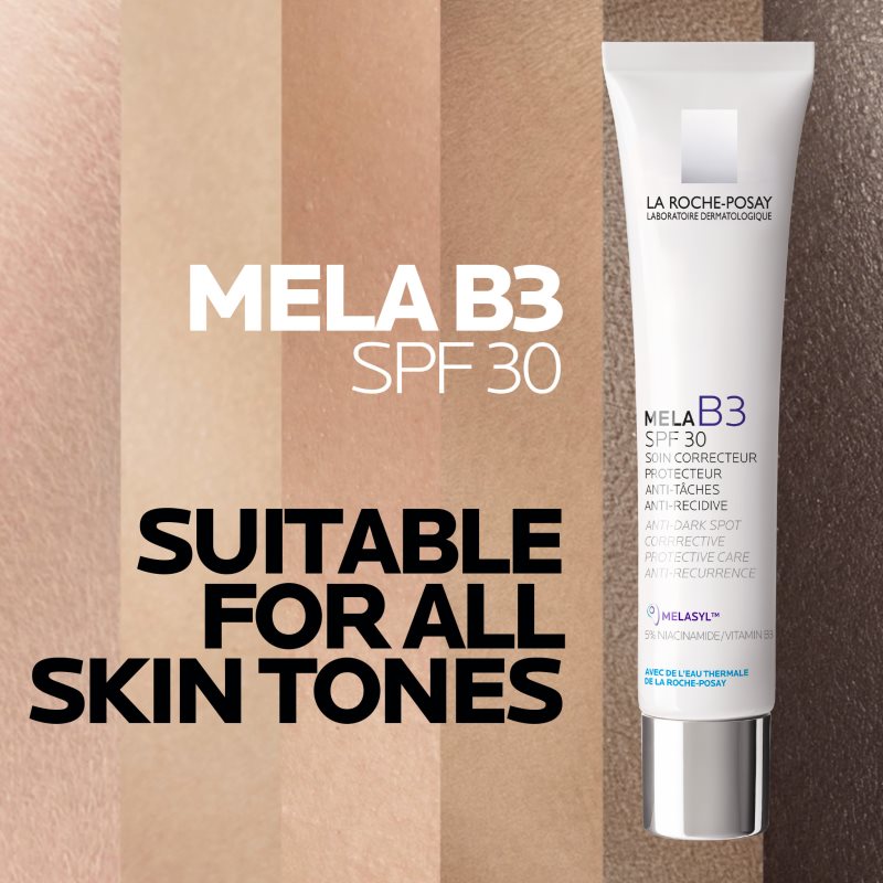 La Roche-Posay Mela B3 крем проти пігментних плям SPF 30 40 мл