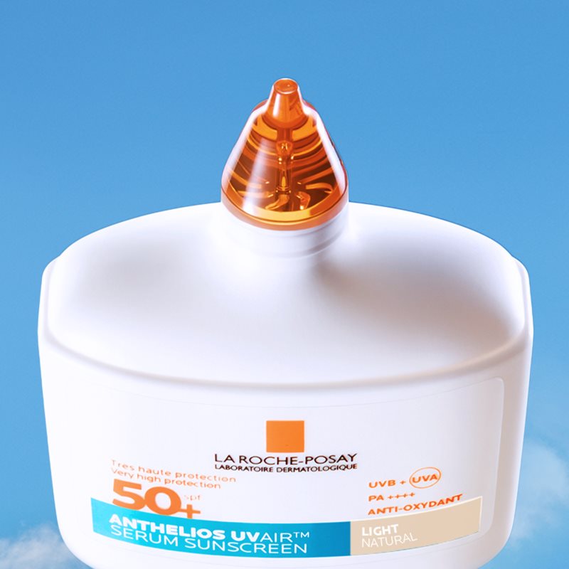  La Roche-posay Anthelios Uv Air Serum Sunscreen Protective Serum For All Skin Types Spf 50+ Light Natural 50 Ml 