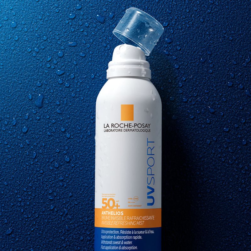 La Roche-Posay Anthelios UV Sport Invisible Refreshing Mist ochranná hmla pre všetky typy pokožky SPF 50+ 200 ml