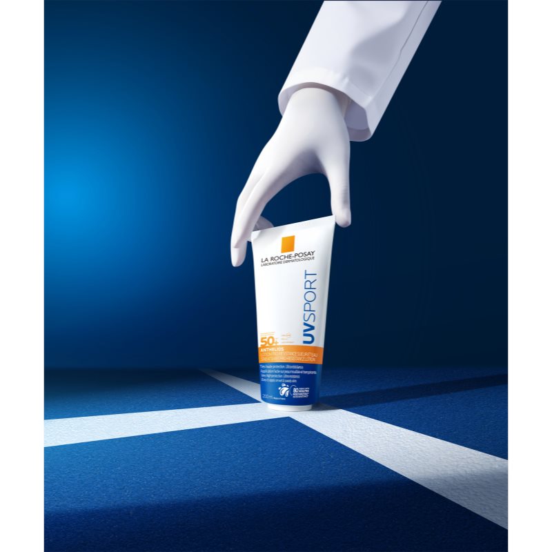 La Roche-Posay Anthelios UV Sport Sweat & Wet Pro-Resistance Lotion vodeodolný ochranný krém pre športovcov SPF 50+ 200 ml