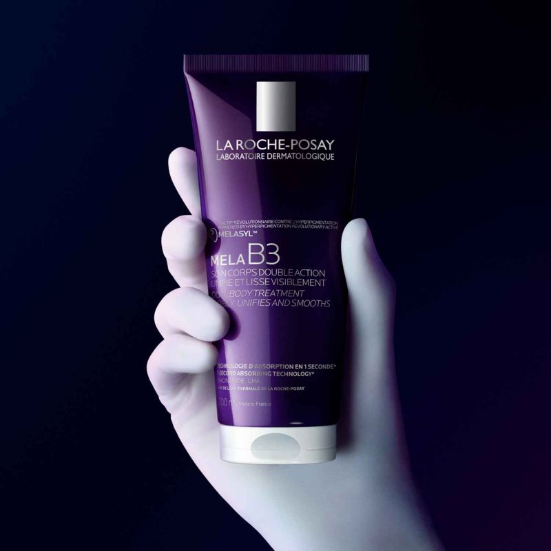 La Roche-Posay Mela B3 Dual Body Treatment vyhladzujúce telové mlieko proti pigmentovým škvrnám 200 ml
