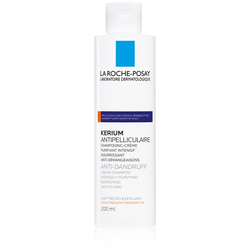 

La Roche-Posay Kerium шампунь проти сухої лупи