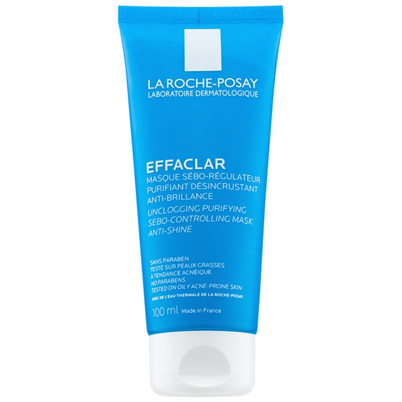 La Roche-Posay Effaclar почистваща маска за редуциране на кожния себум и минимизиране на порите 100 мл.
