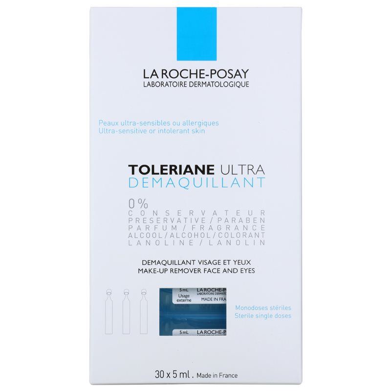 

La Roche-Posay Toleriane засіб для зняття макіяжу з очей для чутливої та подразненої шкіри