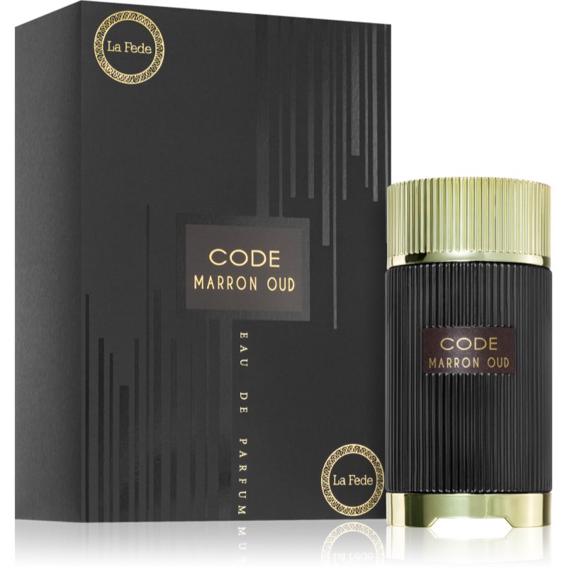 La Fede Code Marron Oud Eau De Parfum Unisex 100 Ml