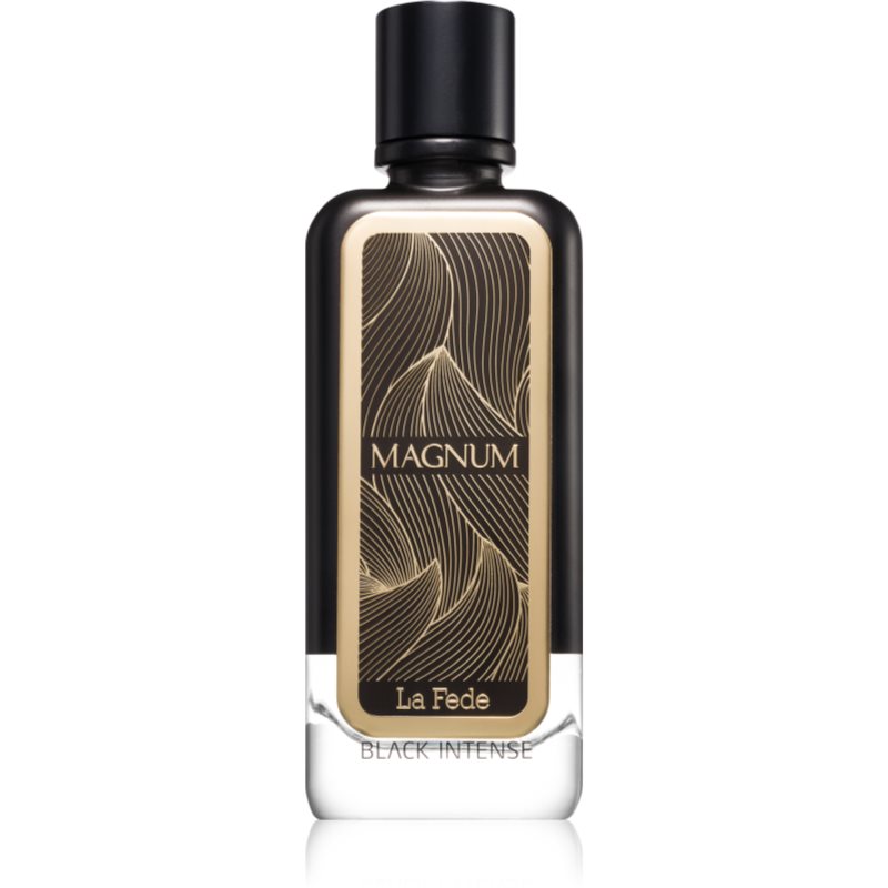 La Fede Magnum Black Intense eau de parfum for men 100 ml
