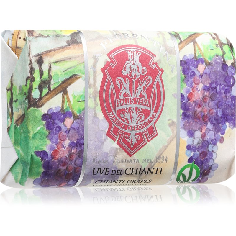 Фото - Мило La Florentina Chianti Grapes Hand Soap naturalne mydło w kostce 200 g