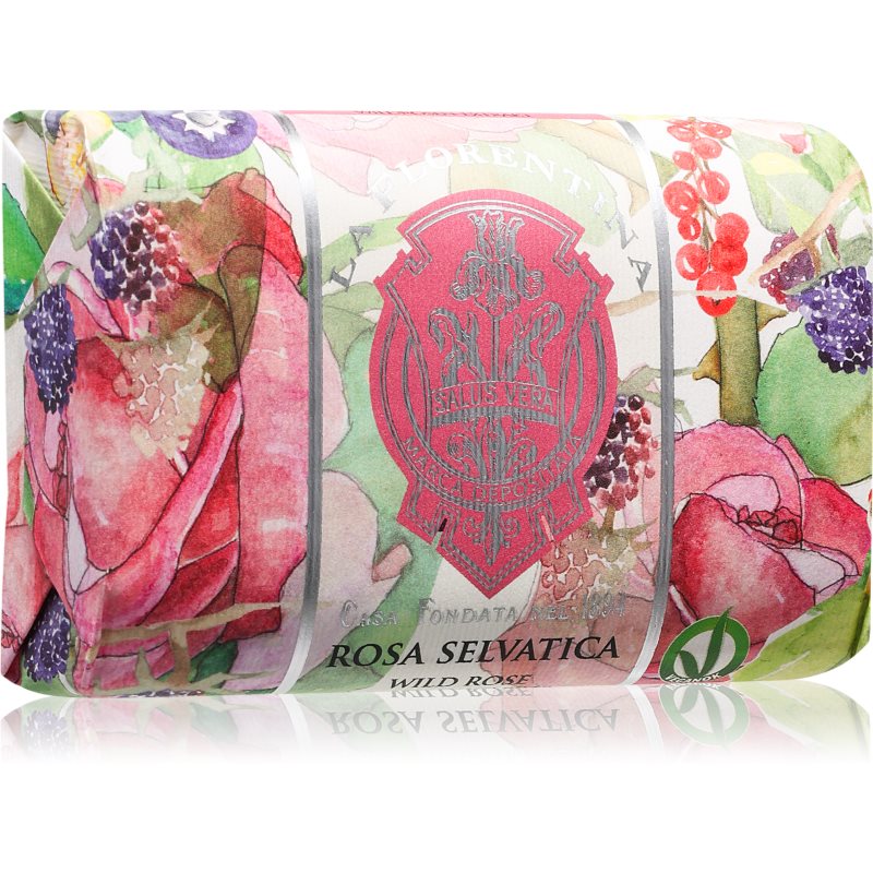 La Florentina Wild Rose Hand Soap φυσικό στερεό σαπούνι 200 γρ φωτογραφία