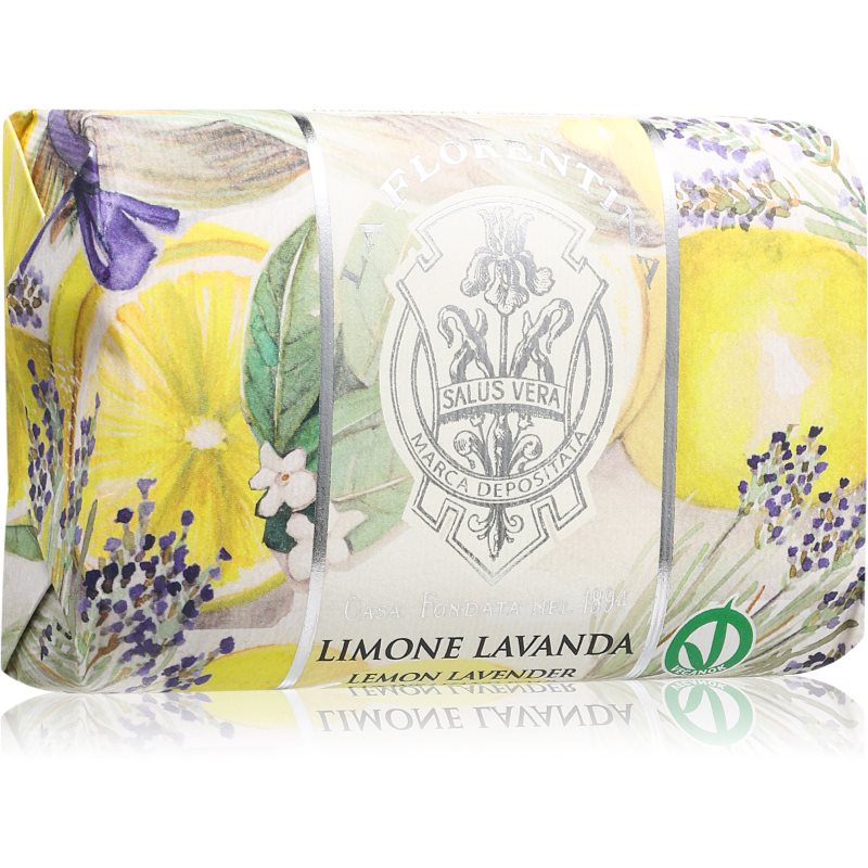 La Florentina Lemon Lavender Hand Soap naravno trdo milo 200 g