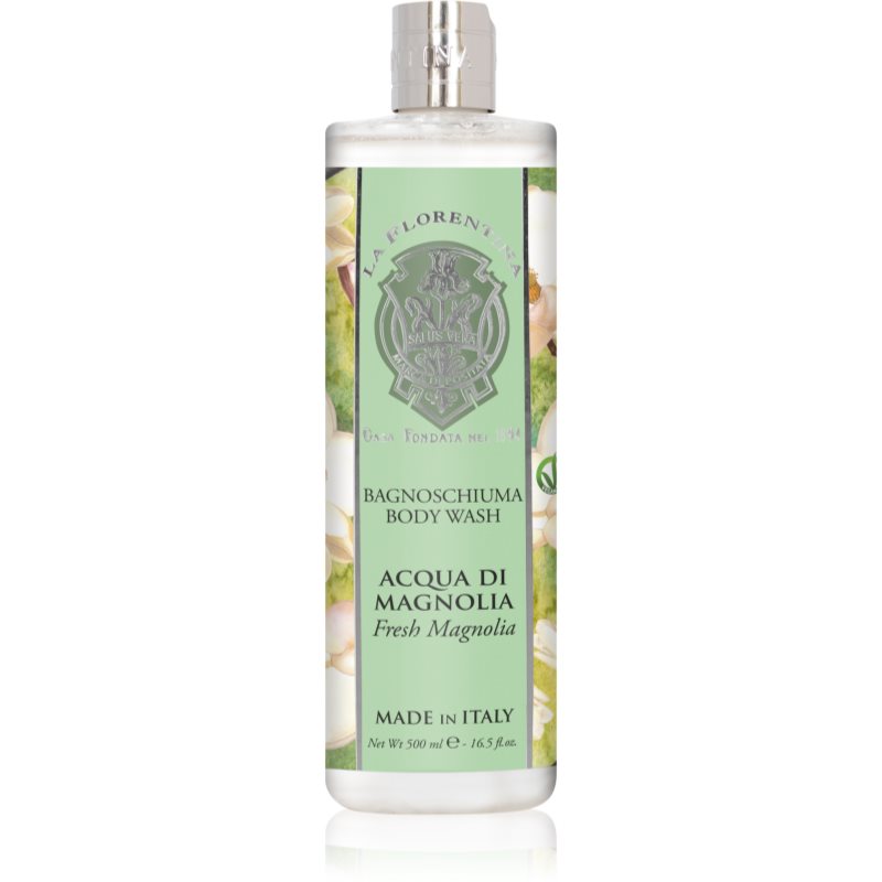 La Florentina La Florentina Fresh Magnolia Body Wash φυσικό τζελ για ντους μανόλια 500 ml