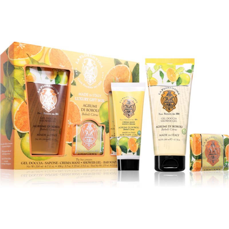 La Florentina Boboli Citrus Set σετ δώρου για γυναίκες κίτρος φωτογραφία