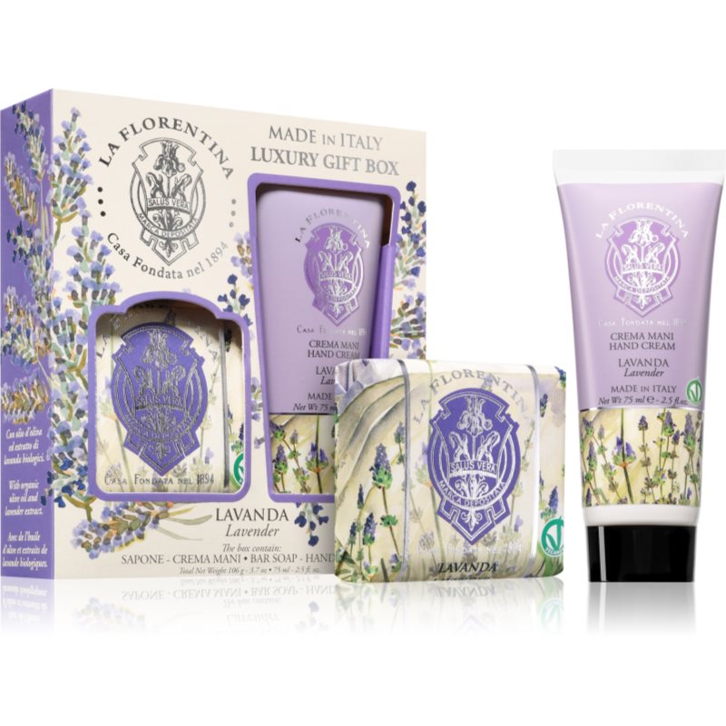 La Florentina Lavender Soap and Hand Cream ajándékszett akciós termékkép 1
