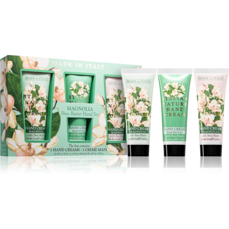 La Florentina Magnolia Shea Butter Hand Set Geschenkset (für die Hände)