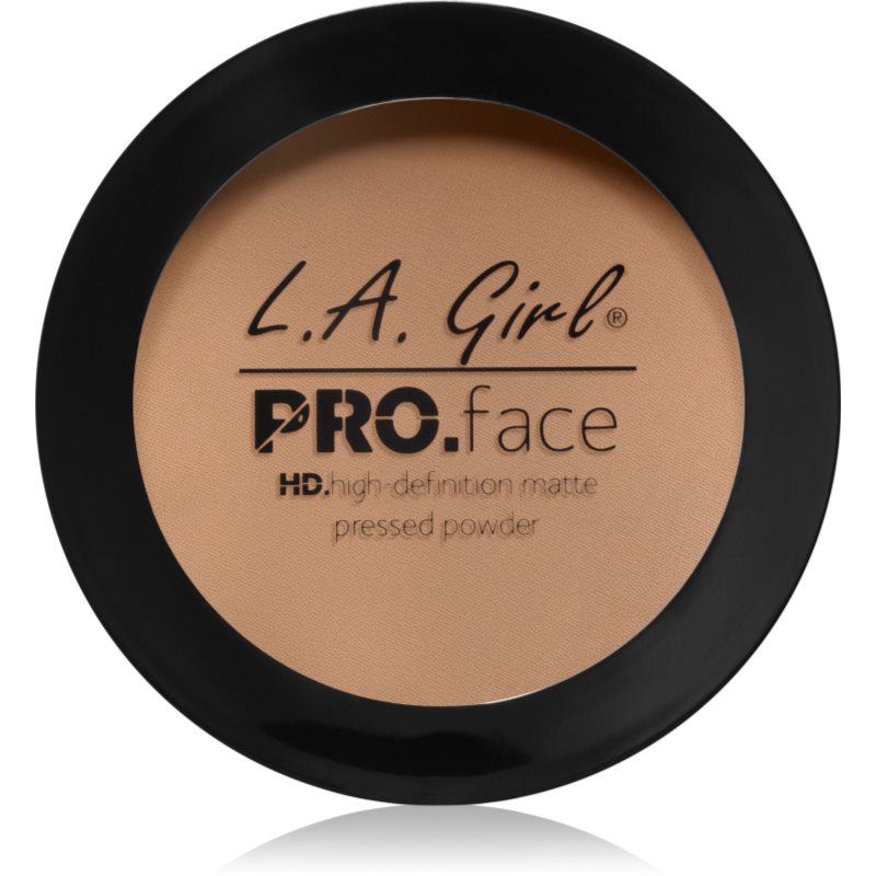 L.A. Girl Cosmetics PRO. Face HD Compact Powder With Matt Effect Shade Nude Beige 7 G