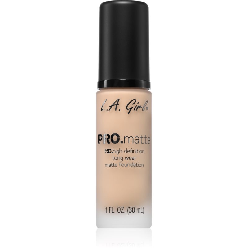 L.A. Girl Cosmetics PRO. Matte HD trwały podkład z matowym wykończeniem odcień Beige 30 ml