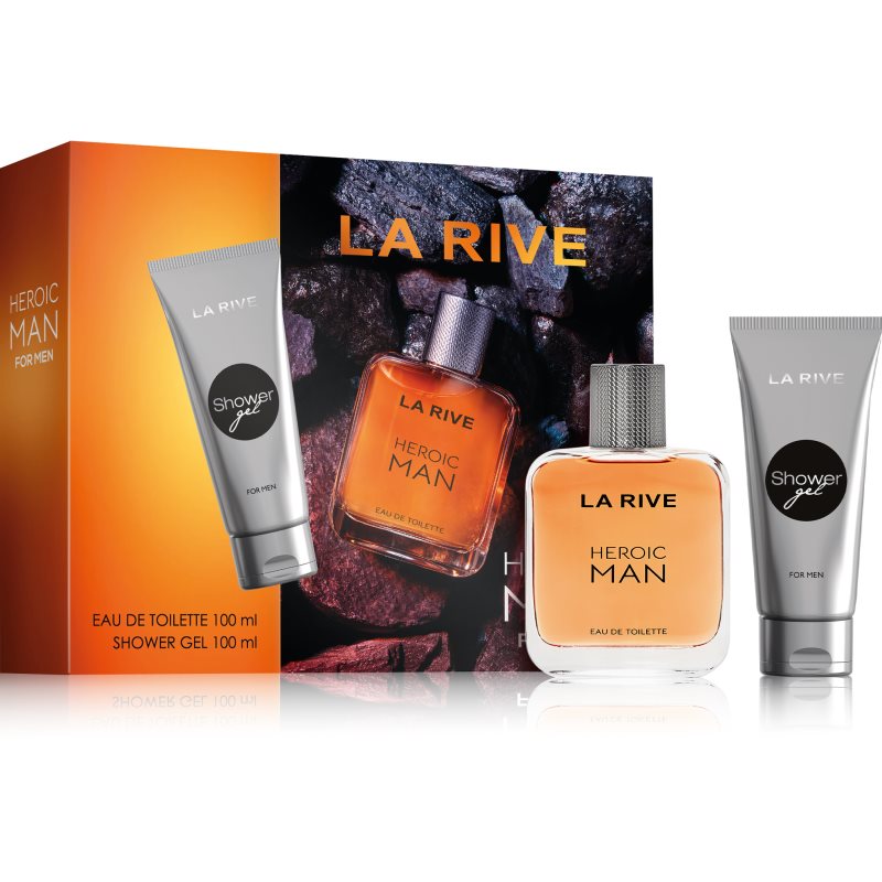 La Rive Heroic Man Set gift set for men 1 pc