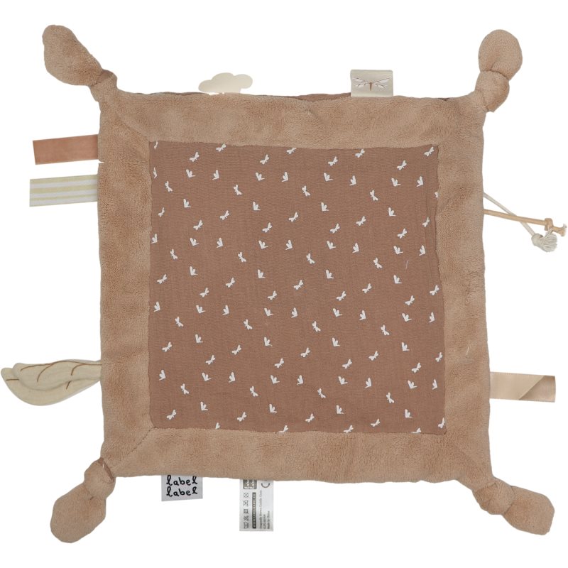 Label Label Cuddle Cloth Sleep Toy Dragonfly Brown 1 Pc