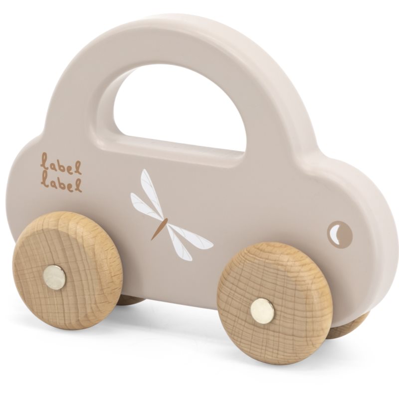 Label Label Little Car Spielzeug aus Holz Nougat 1 St.