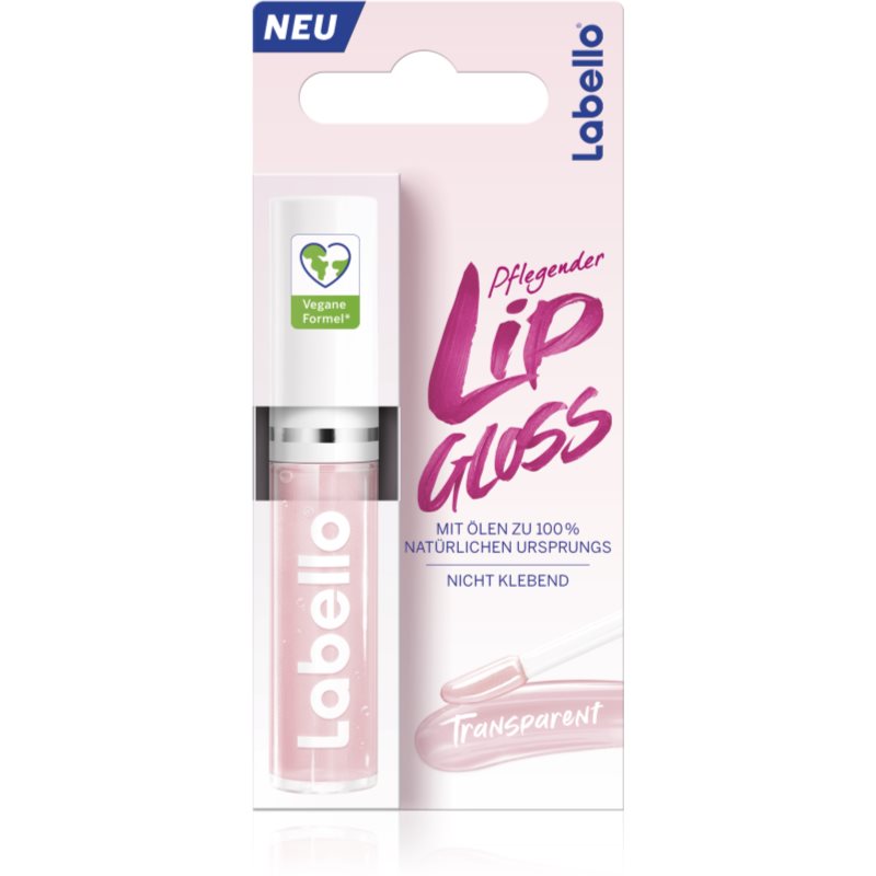 Labello Lip Gloss олійка для догляду за шкірою для губ відтінок Transparent 5,5 мл