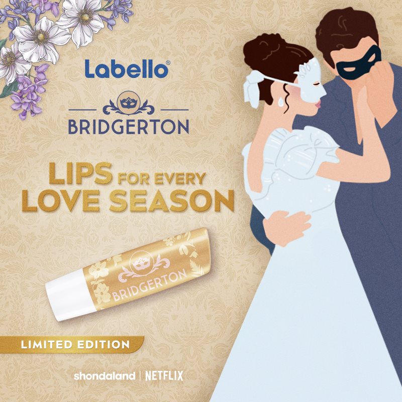 Labello Bridgerton Vanilla vyživující a hydratační balzám na rty 4.8 g (obrázek 4)
