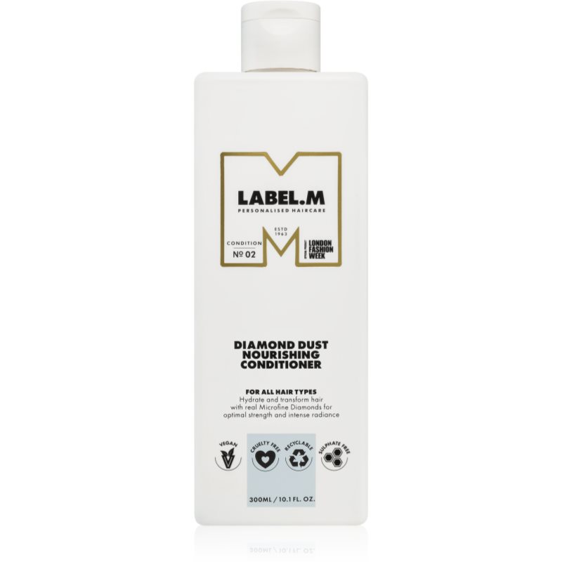 label.m Diamond Dust nährender Conditioner für alle Haartypen 300 ml